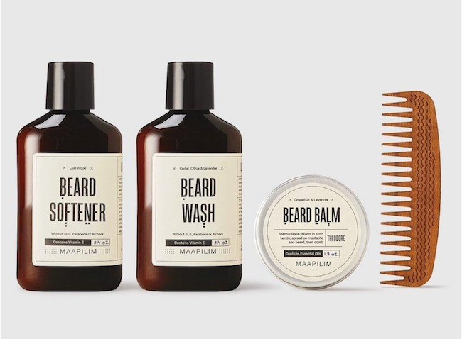 Fawn Design Holiday Gift Guide for Him - Maapilim Beard Kit 