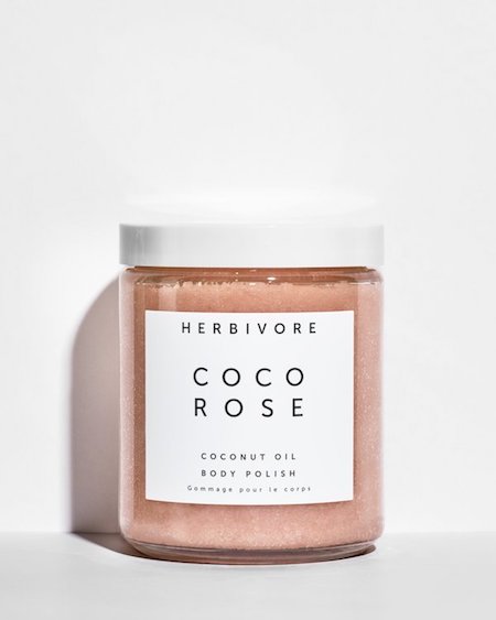 Fawn Design Galentine's Day Gift Guide: Herbivore Coco Rose Body Polish 