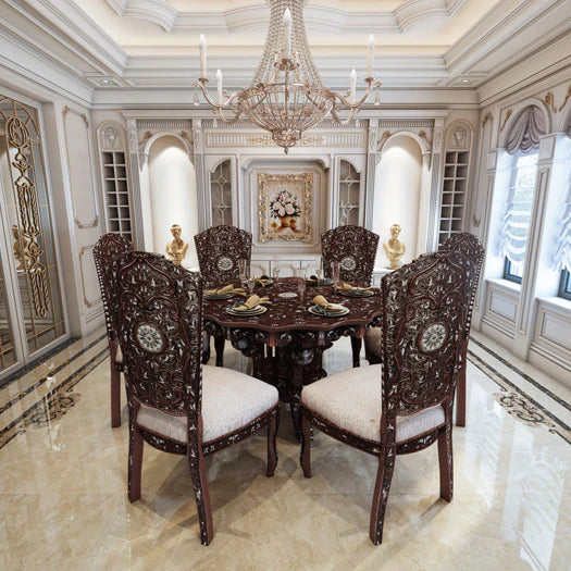CLASSIC DINING ROOM PROJECT IN ABU DHABI