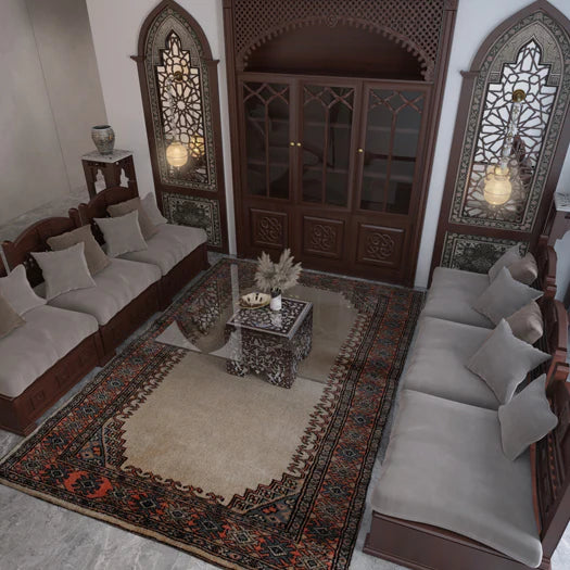 Arabic Living Room Project In Riyadh