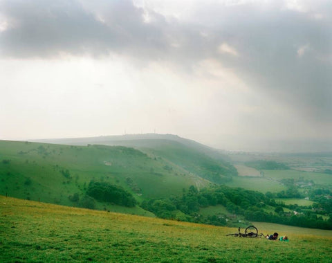 Simon Roberts, We English 13, Devil's Dyke, South Downs, East Sussex (2008)  2008, Photographic print on Fuji Crystal Archive paper, Pallant Hosue Gallery, Chichester (Purchased by Pallant House Gallery with support from Mrs Jean Symons and an Anonymous Donor, 2011) © Simon Roberts 