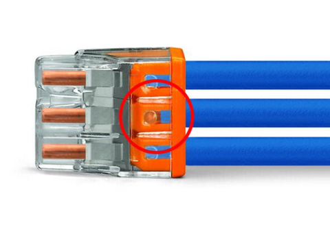 Wago how to mount the cube connector