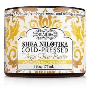 Shea Nilotika Cold-Pressed Virgin Shea Butter MONGONGO BANANA - SHEA TERRA  ORGANICS