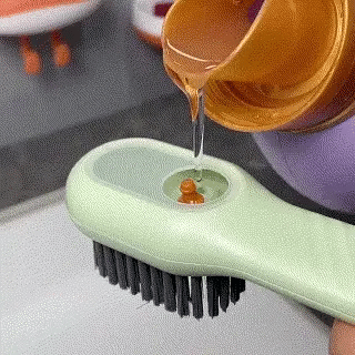 Multifunctional Scrubbing Brush With Soap Dispenser - Fab Alchemy