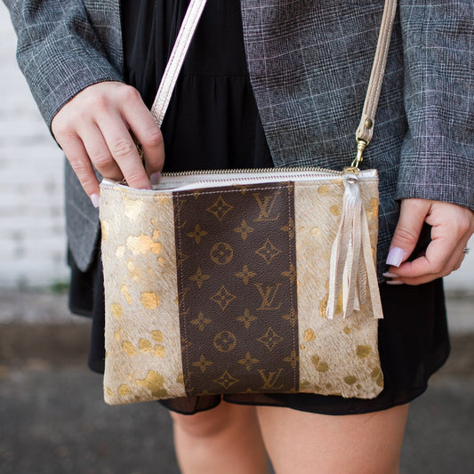 Britt Sling Bag Upcycled LV – Material Girl Handbags