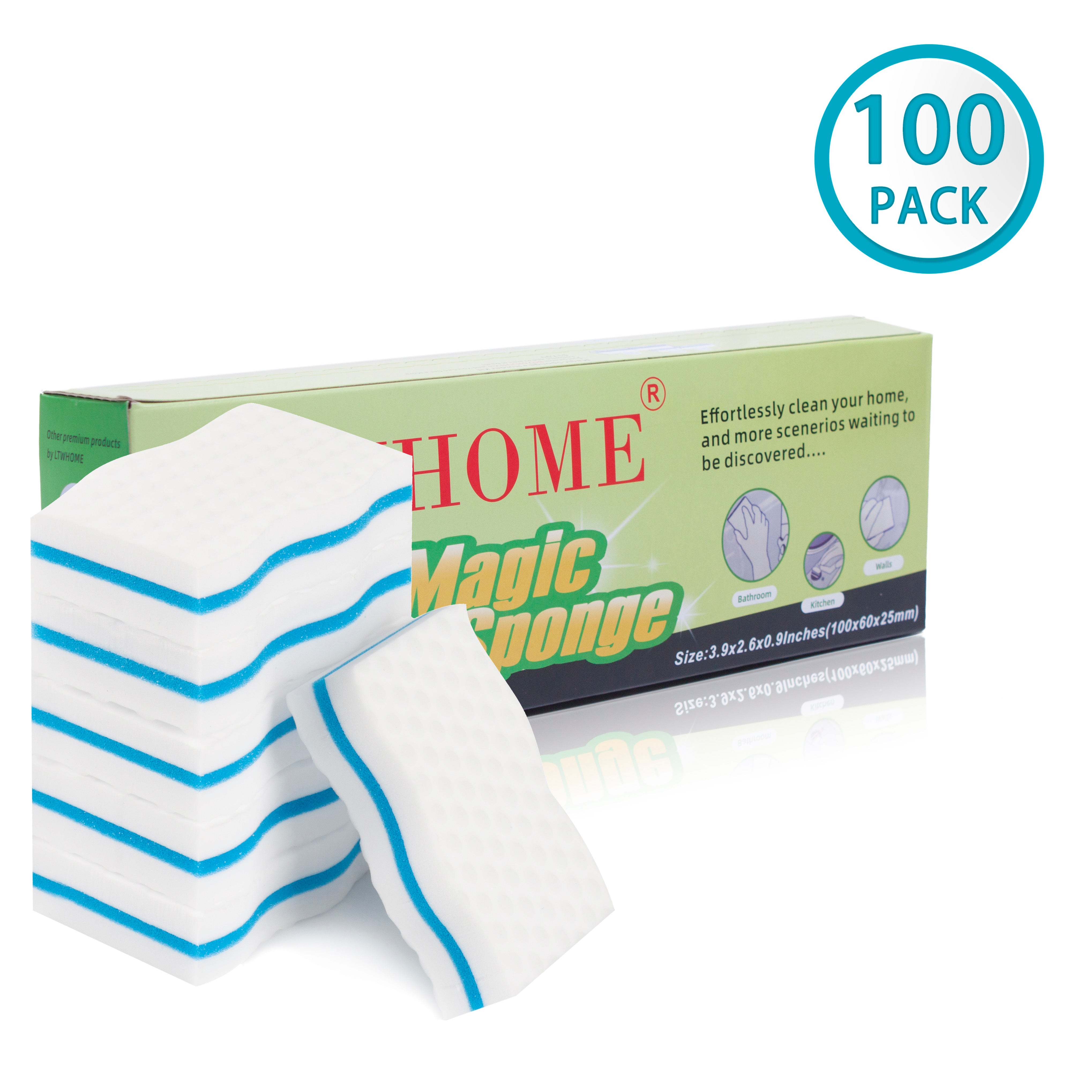 Magic Cleaning Sponges in Bulk Melamine Foam for Dishes Cleaning