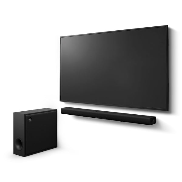 Yamaha-Soundbar-con-subwoofer-in-dotazione