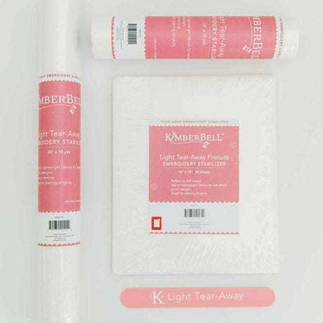 All You Need to Know About Kimberbell Tear-Away Stabilizer for Machine  Embroidery