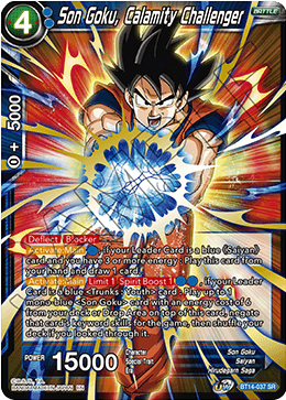 Rising Fist Super Saiyan 2 Son Goku [BT3-004]