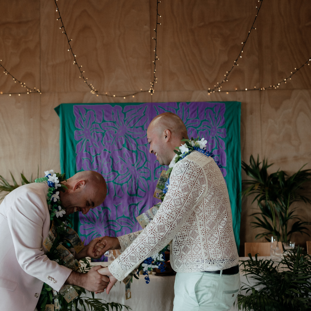 Wedding Reception Gay Couple NZ