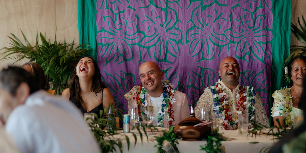 Auckland NZ Wedding Reception Head Table