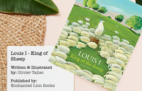 Louis I - King of Sheep picture book