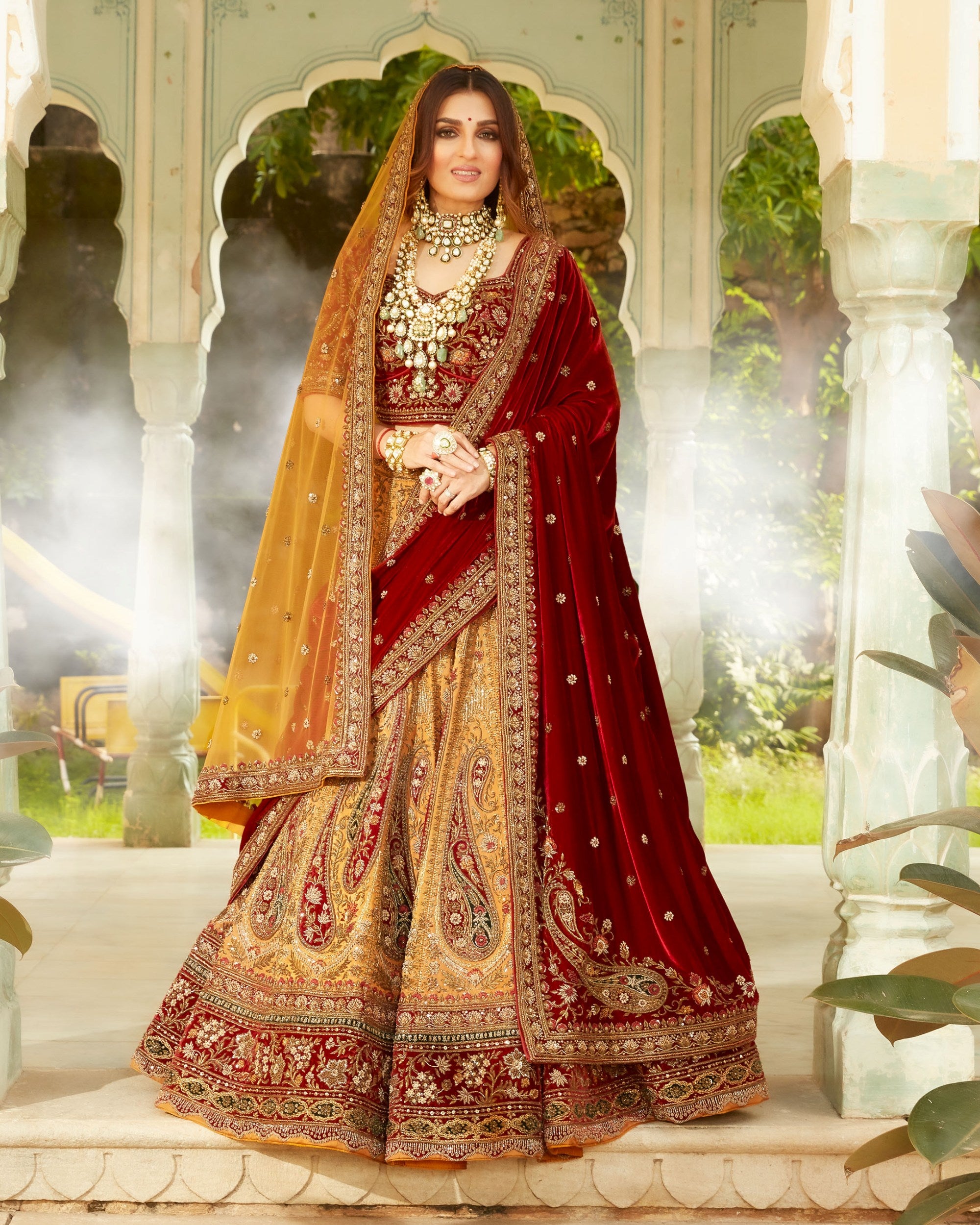 Buy Maroon Floral Printed Silk Lehenga Choli With Dupatta Online At Zeel  Clothing