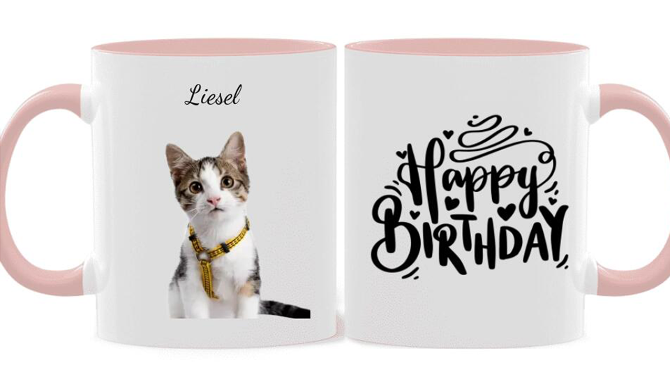 Cat Mom - Mug with Photo Personalized - Best Gift for Cat Lovers