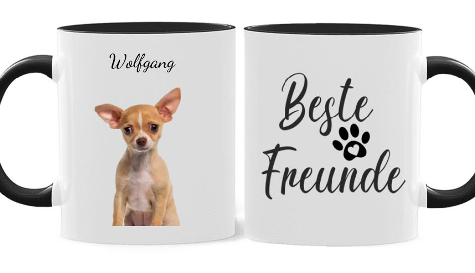Personalized Photo Mug - Best Gift for Chihuahua Dog Lovers