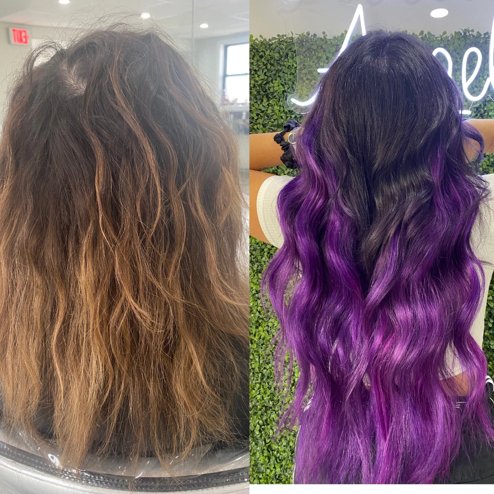 Can Hair Extensions Be Dyed Purple?