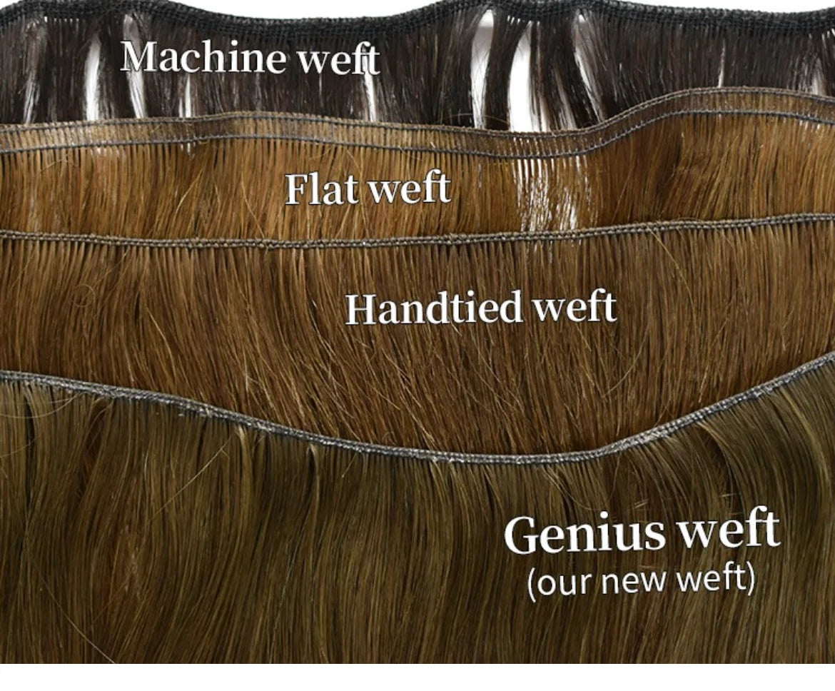 5. "Thick Blonde Hair Weft" by Hair Extensions.com - wide 4