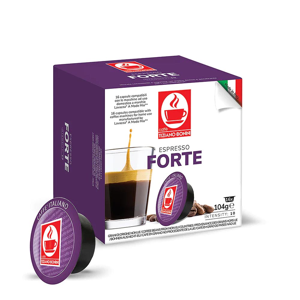 A Modo Mio Espresso Passionale 16 Capsules - Lavazza - Total De