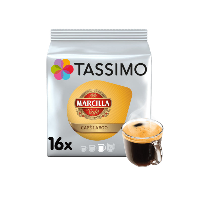 Tassimo Marcilla Café Con Leche Coffee Pods