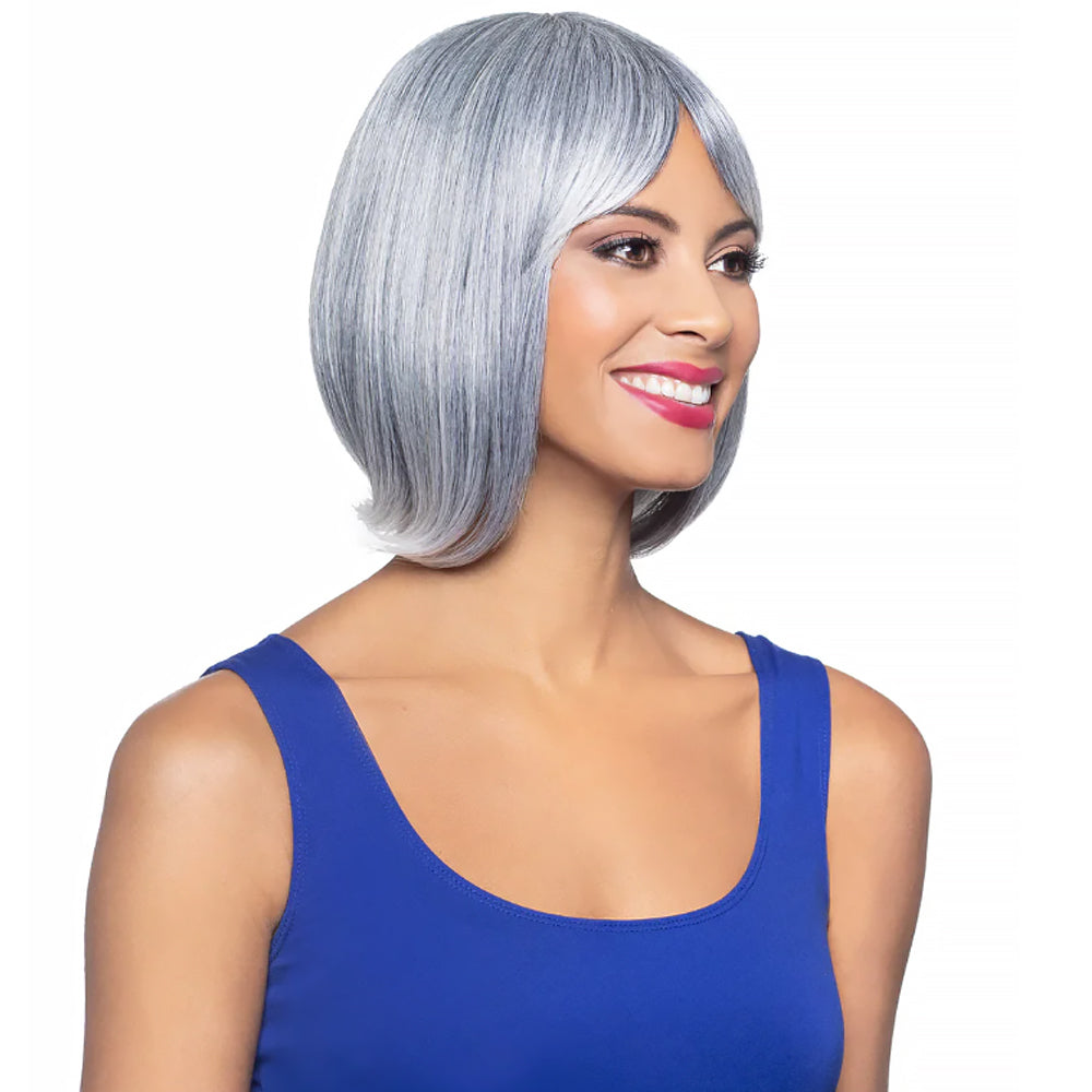 FOXY SILVER SYNTHETIC HAIR WIG SHERIDAN [10978] – Hairsisters