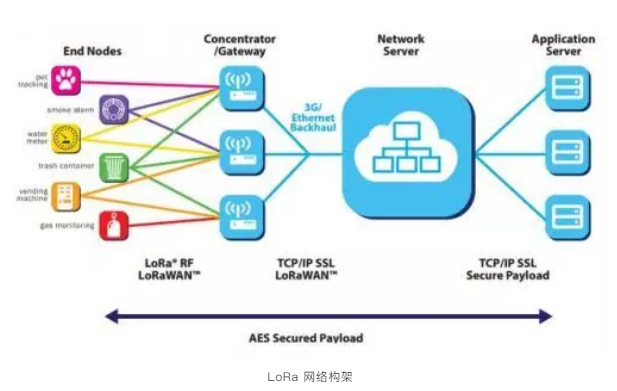 LORA Network Architecture