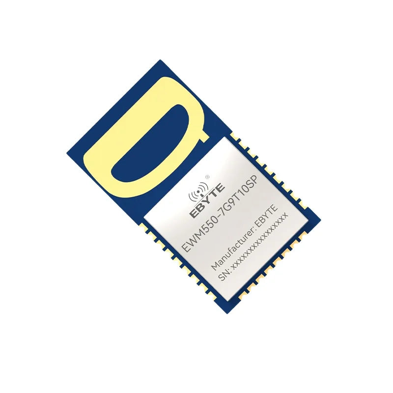 0.1$ Free Sample(Limit 2 pcs per person of all sample models)Ebyte EWM550-7G9T10SP UWB Wireless Ranging and Positioning Module and Test Suite 7.9GHz Ultra-Wideband CH5/CH9 Mk8000 Chip