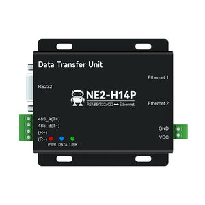 Ebyte NE2-H14P RS485/232/422 TCP/UDP MQTT HTTP IPv4 DHCP DNS IoT Gateway Mode ModBus Gateways Serial to Ethernet Serial Server - IOT Module Shop Manufacturer Factory