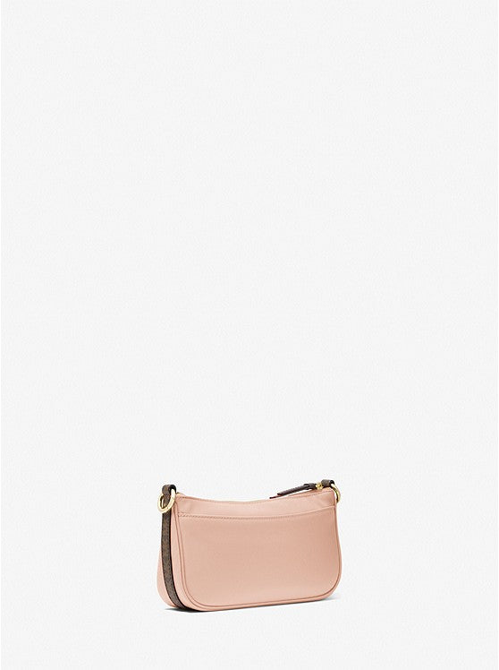 jet set medium nylon gabardine crossbody bag