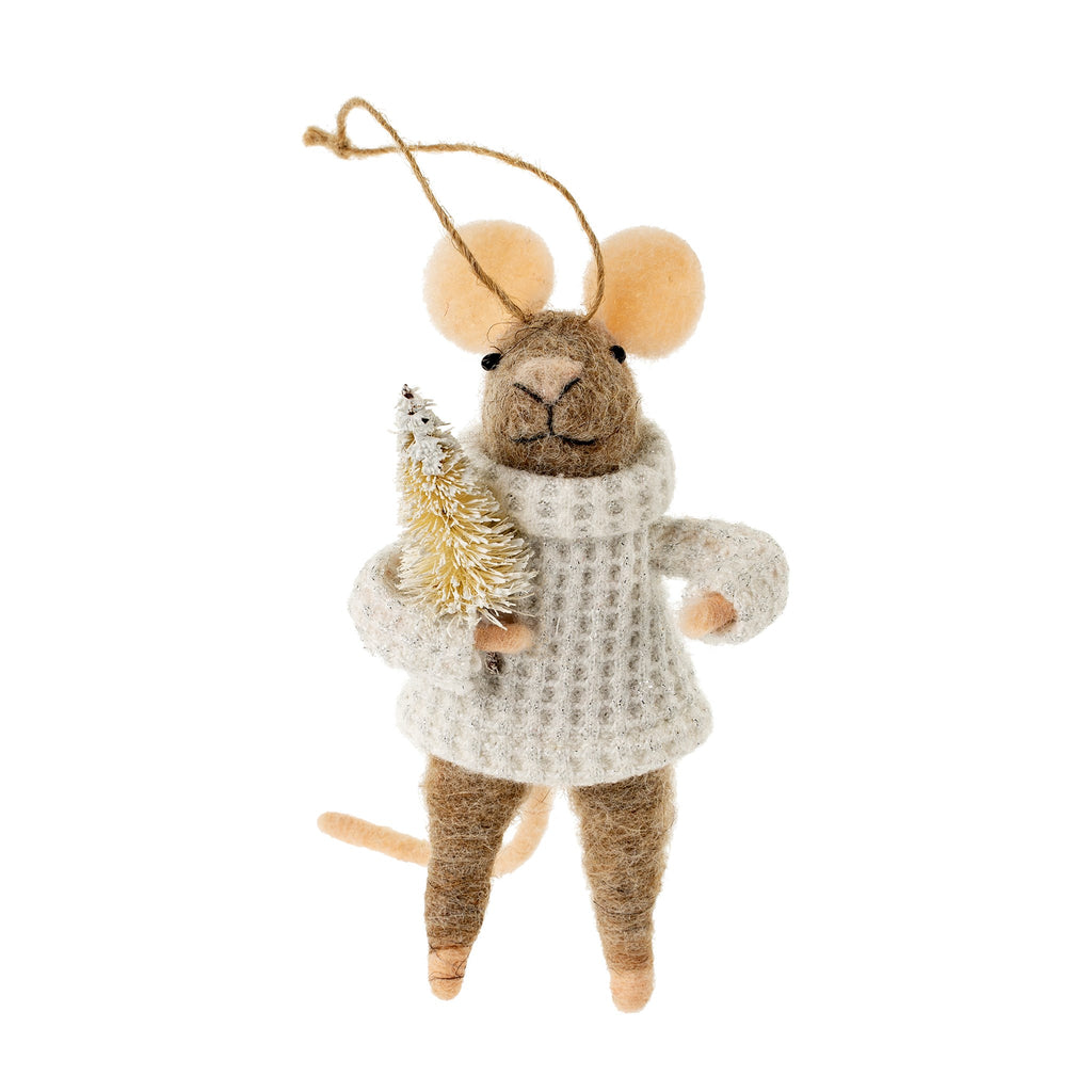 Indaba Felted Mouse- Auntie Eleanor – Galleria