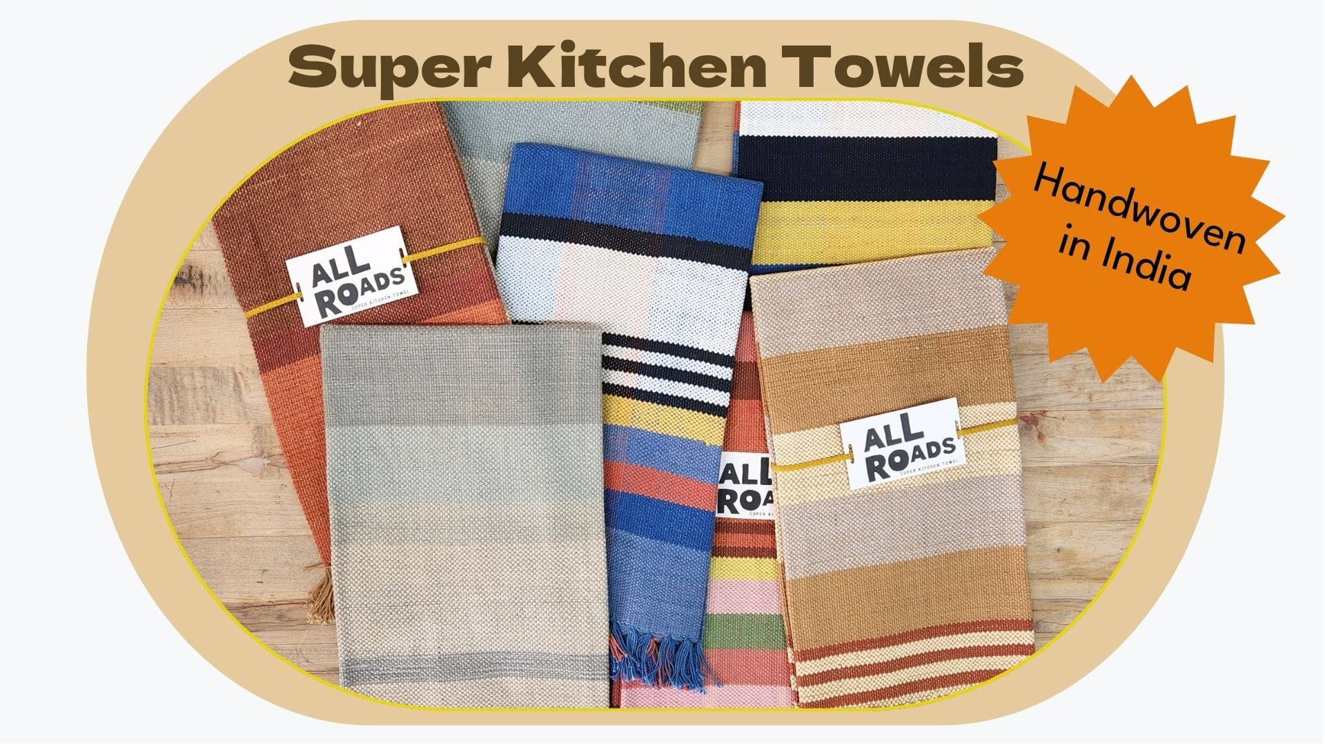 all roads super kitchen towel story