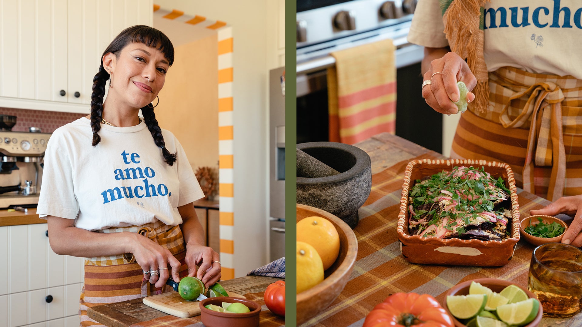 Kim Herrera Cruz of Citlali Tamales in the kitchen.