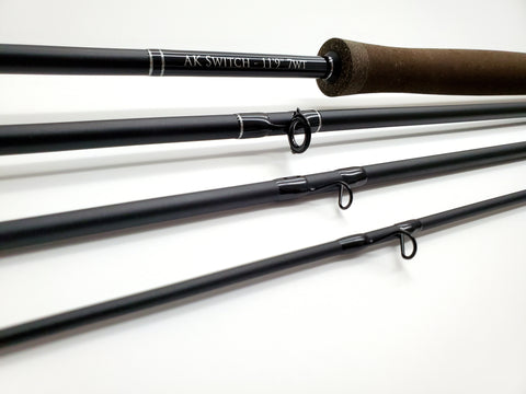 AK Spey - 12'6'' 6wt - 4pc – Alaska Rod Co