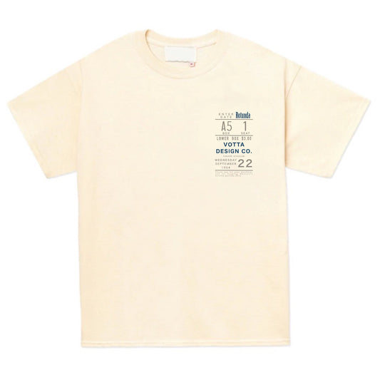 Babe Ruth Tokyo x NY Vintage White Tee 3XL / Vintage White