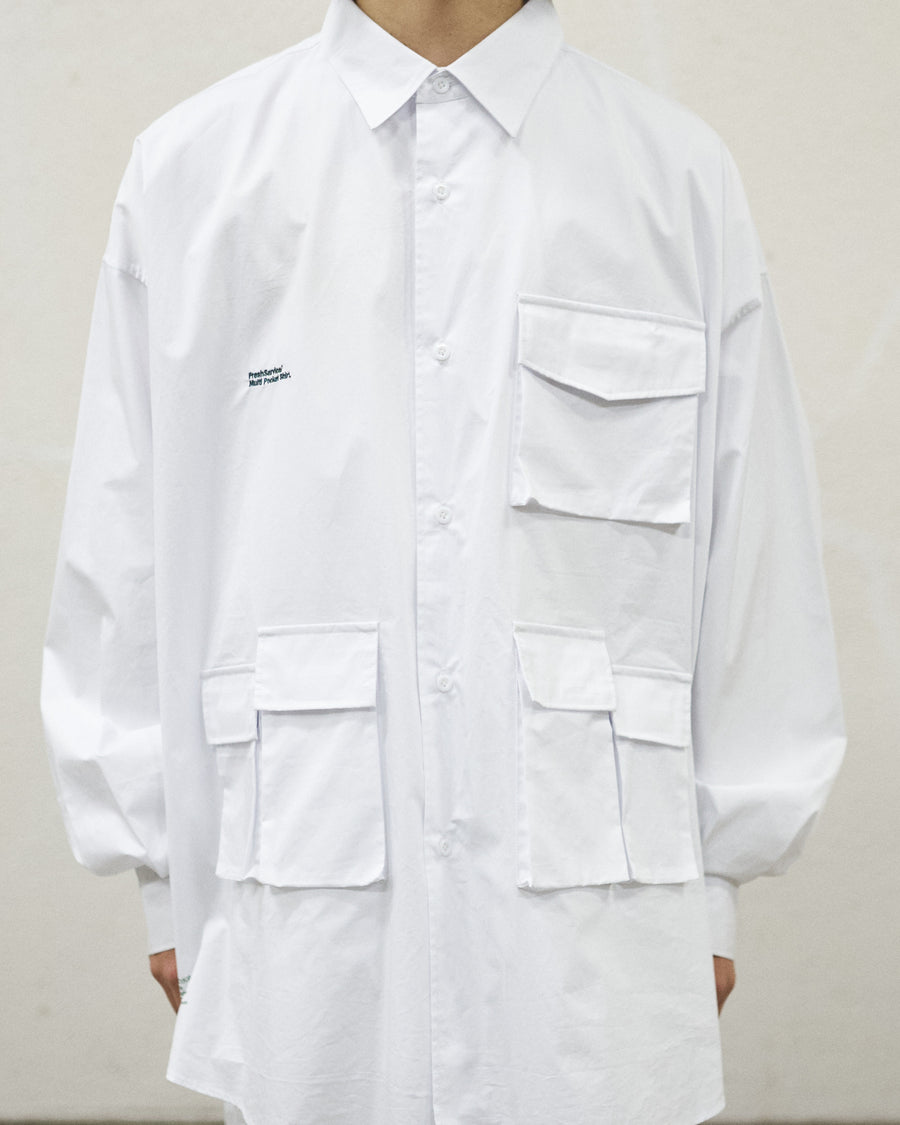 TYPEWRITER MULTI POCKET SHIRT – FreshService® official site