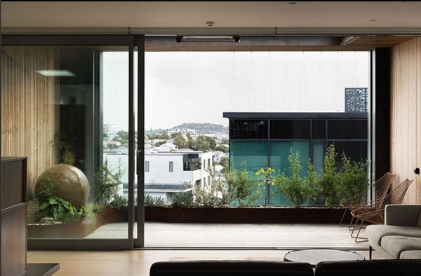 BRAY Design Corten Custom Planter for Vinegar Lane, Ponsonby