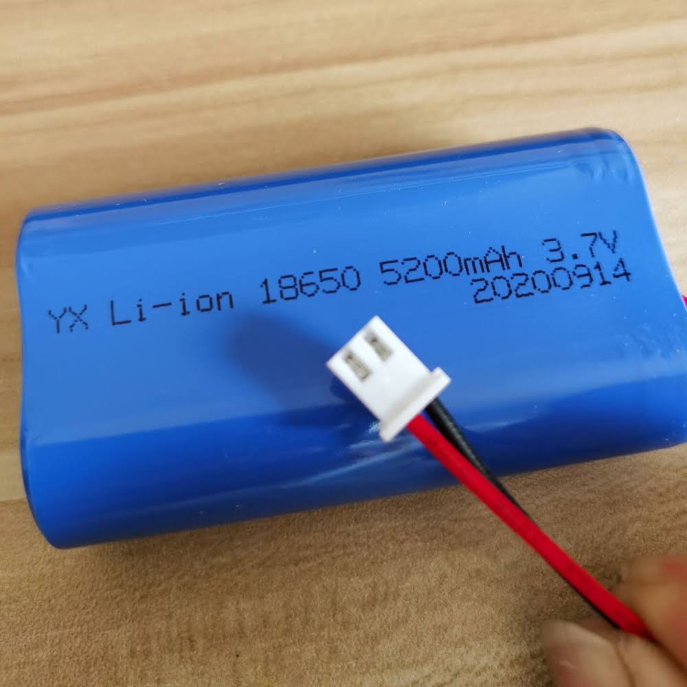 3.7V 18650 Lithium Battery Pack 5200mAh Fishing LED Light Bluetooth Speaker