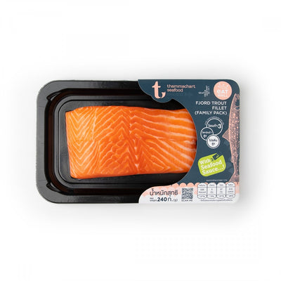 Nordic Catch Perfect Salmon Nigiri Sushi Kit for 2 - Icelandic Salmon (11oz Fillet), Pink