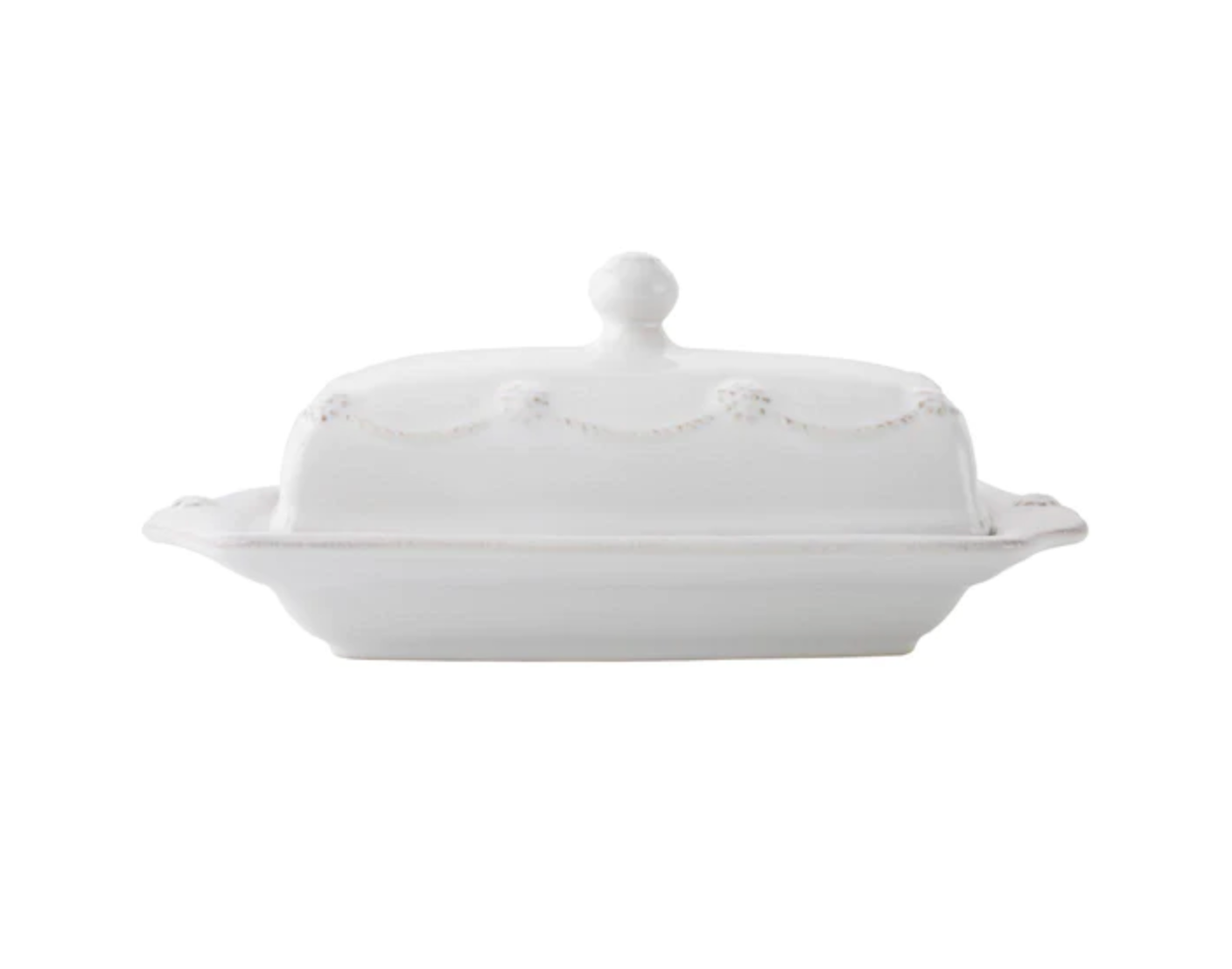 Berry & Thread Whitewash Butter Dish