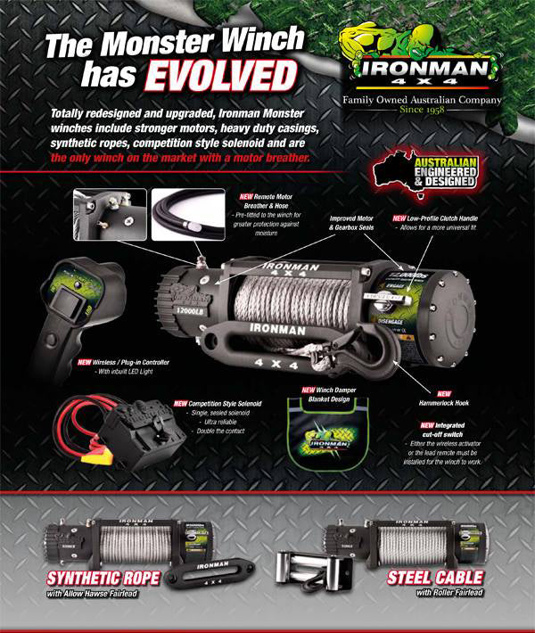 Ironman Monster winch