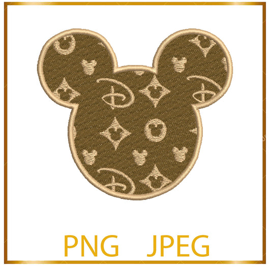 PNG or JPG Files for Printing Mouse Bow Fantasy Parody 