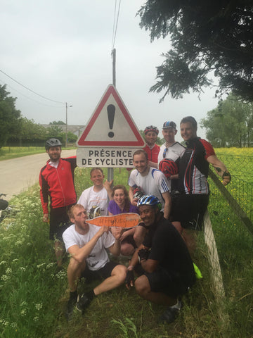 Images from our cycle ride to Paris