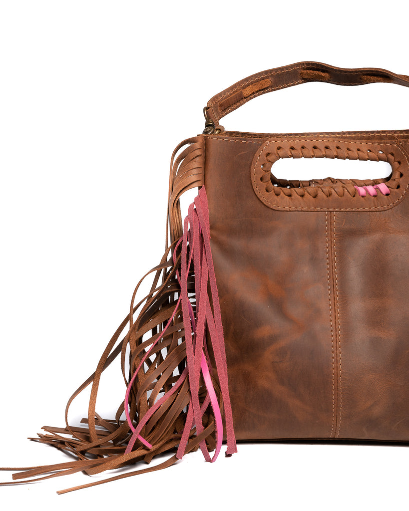 Light brown cowhide leather purse – Texassunsetboutique