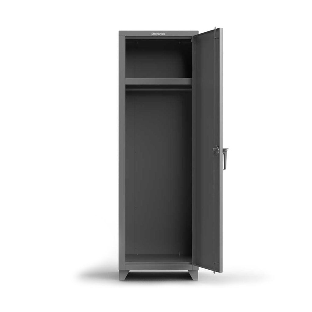 18 inch Single-Tier 1 Compartment Locker with Shelf and Hanger Rod