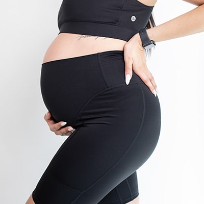 LULUWINGX Maternity Sports Bra Adjustable Supportive Wireless Padded Pregnancy  Bra for Yoga Walking Everyday Use (X-Small) Black : : Fashion