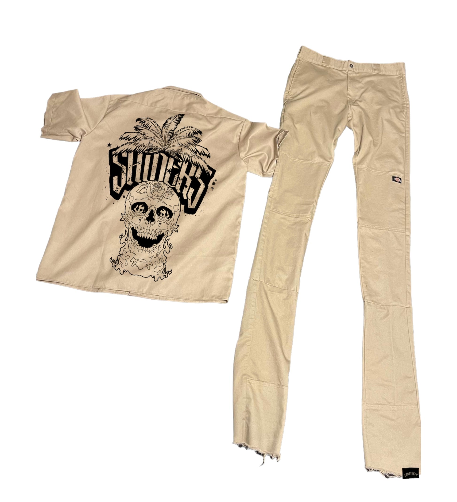 SHINERS Stacked Dickies Suit – Trust Jefe