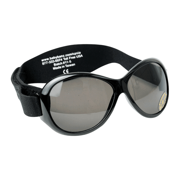 Solbriller i retrostil baby og barn (Retro Black) – BarniSolen.no