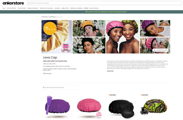 Lava Cap hair treatment heat caps are available to purchase wholesale on Ankorstore