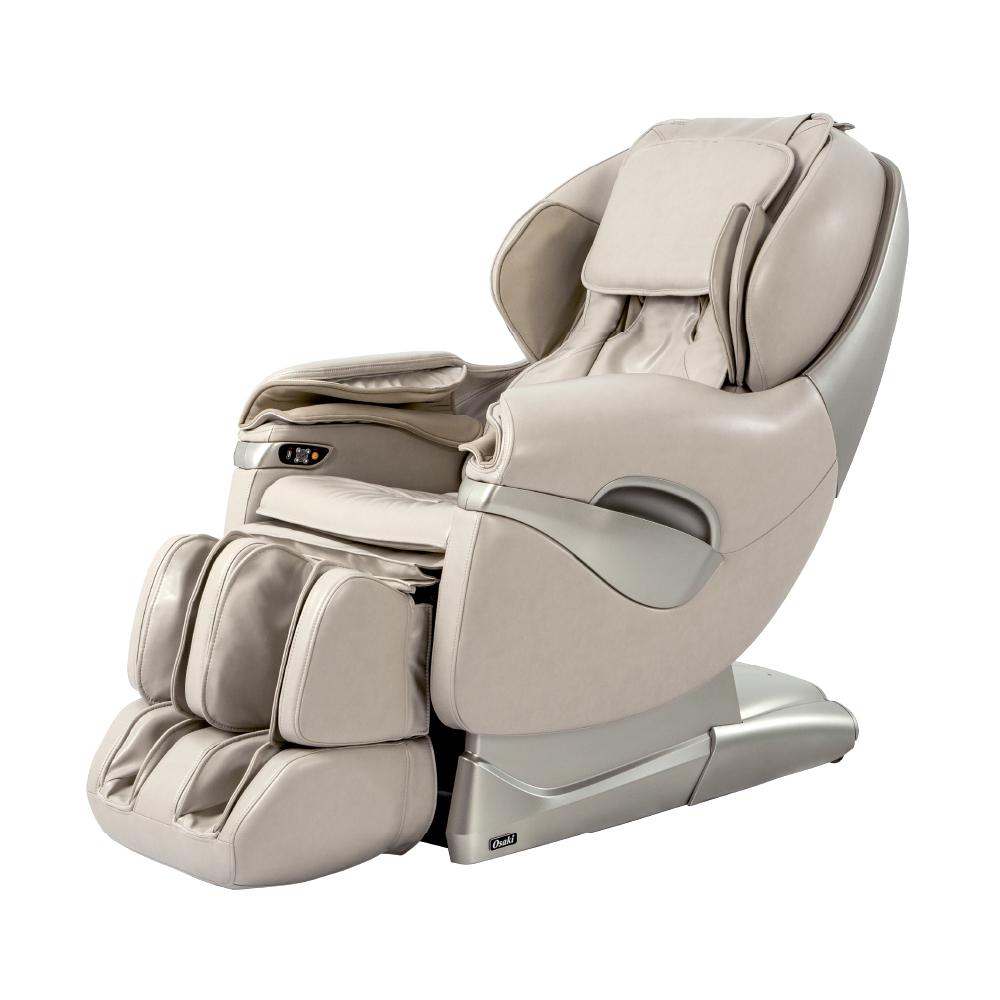 pro series brown faux leather reclining massage chair