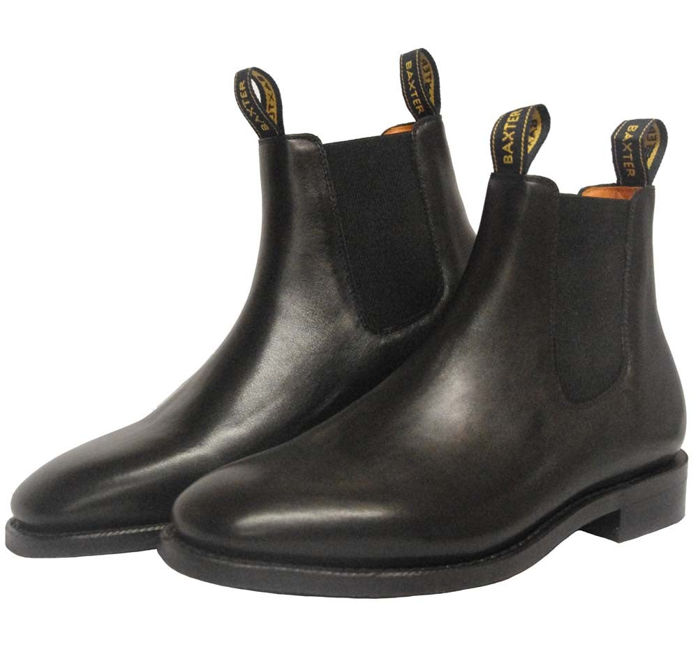 Baxter Boots Goulburn Black Mens 9.5
