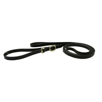 ASCOT LEASH, Brown Leather Dog Leash